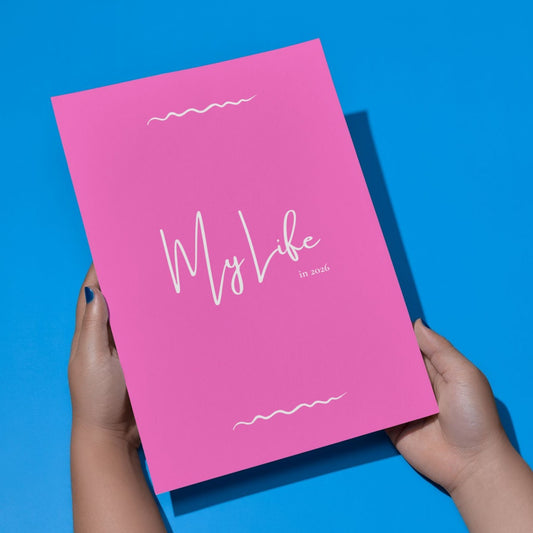 2025 Diary – Bright Pink