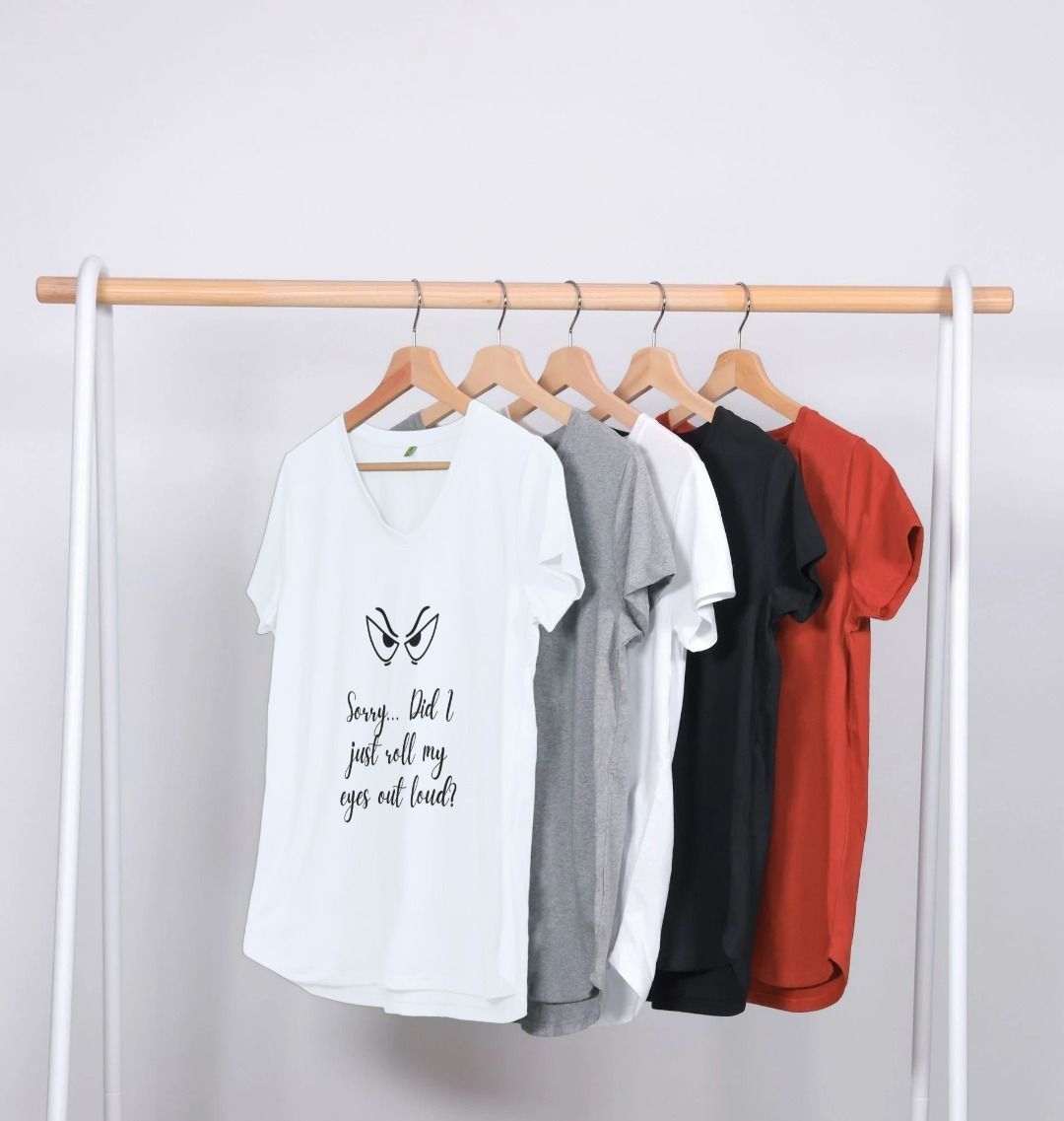 Female: 'Sorry... Did I just roll my eyes out loud?' T-Shirt