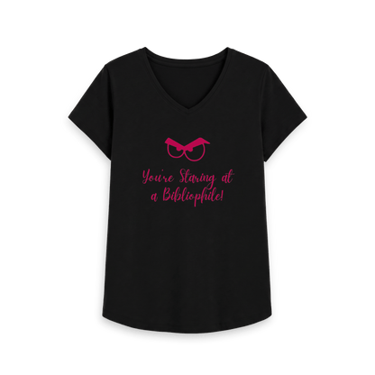 Black Printed T-shirt Front