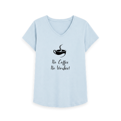 Sky Blue Printed T-shirt Front