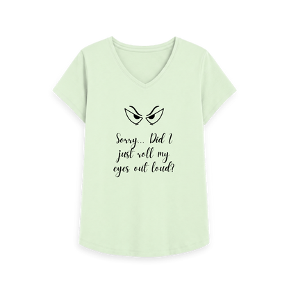 Pastel Green Printed T-shirt Front