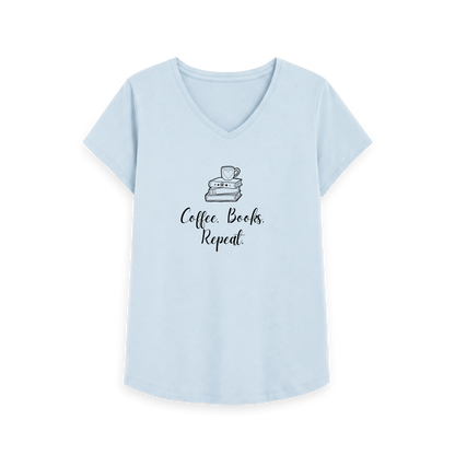 Sky Blue Printed T-shirt Front