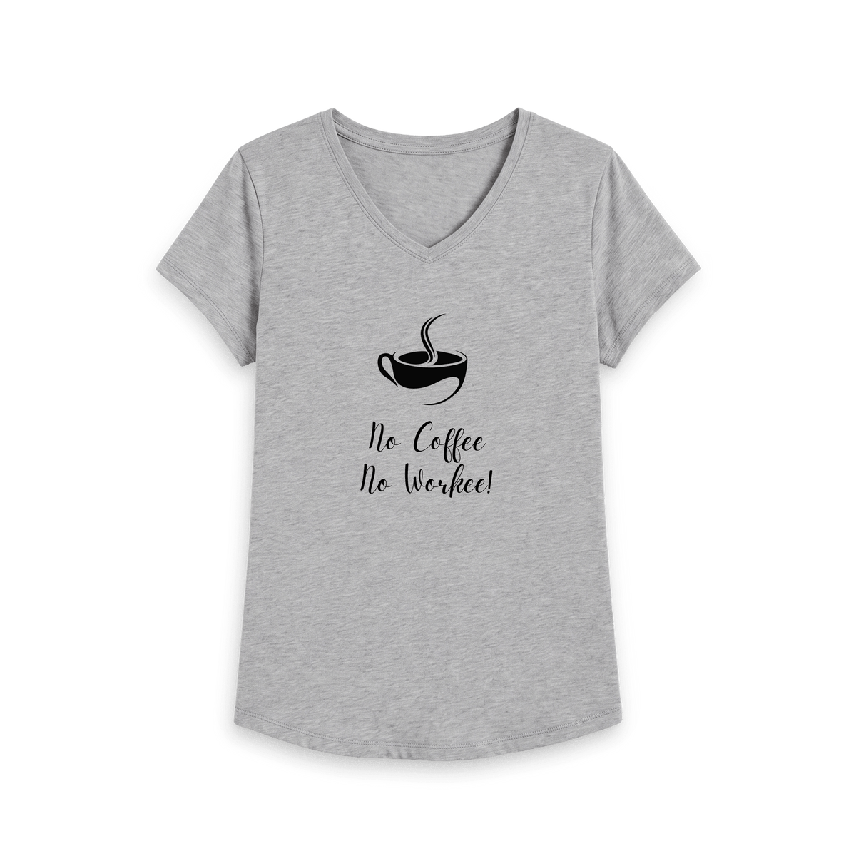 Athletic Grey Printed T-shirt Front