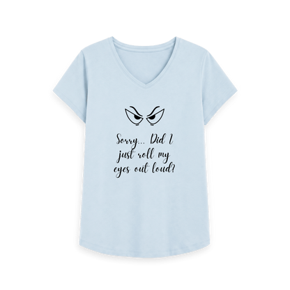 Sky Blue Printed T-shirt Front