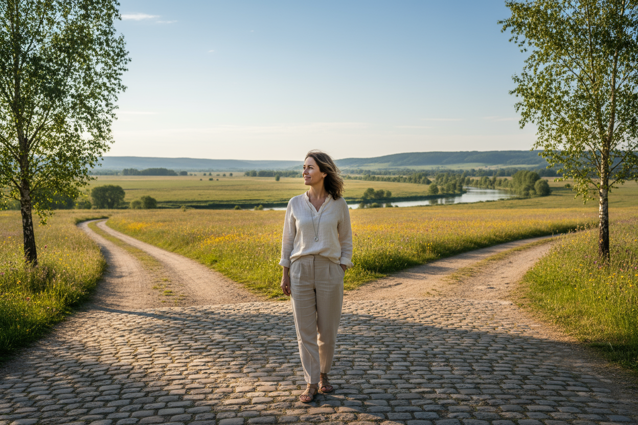 A female aged 40+ who needs clarity in life