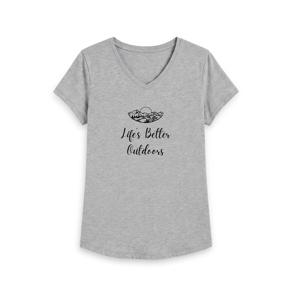 Athletic Grey Printed T-shirt Front