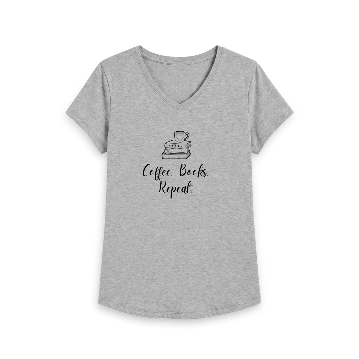 Athletic Grey Printed T-shirt Front