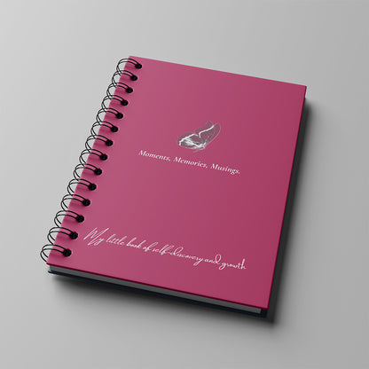 Moments, Memories, Musings Beginners Journal - Magenta