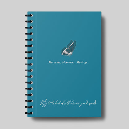 Moments, Memories, Musings Beginners Journal - Teal