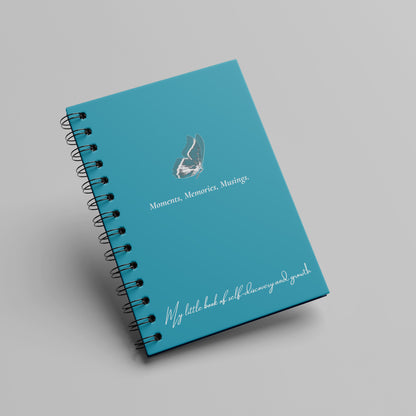 Moments, Memories, Musings Beginners Journal - Teal